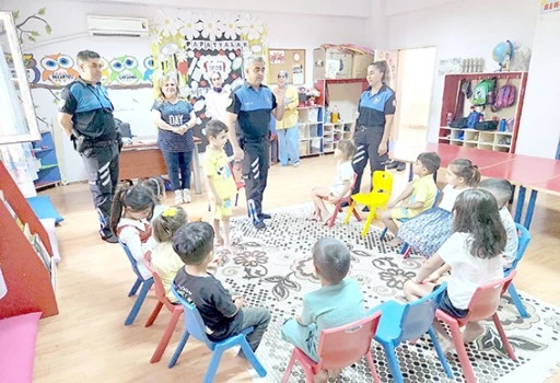 &Ccedil;OCUKLARA G&Uuml;VENLİK VE TRAFİK EĞİTİMİ