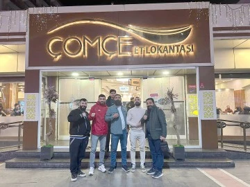 &Ccedil;&Ouml;M&Ccedil;E, ŞAMPİYONU AĞIRLADI