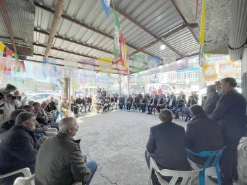 DEM&rsquo;DEN HALK BULUŞMASI