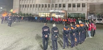 DEPREM ANI TATBİKATI YAPILDI