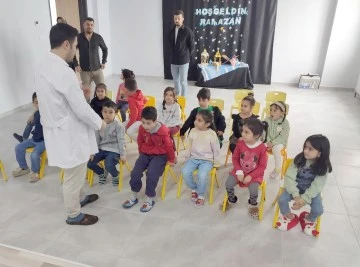 DİCLE ANAOKULUNA DİŞ SAĞLIĞI EĞİTİMİ