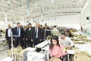 D&Ouml;RT FABRİKANIN A&Ccedil;ILIŞI GER&Ccedil;EKLEŞTİRİLDİ