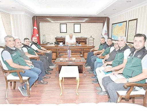 DSİ&rsquo;DEN VALİ CANALP&rsquo;A ZİYARET