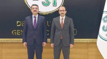 DSİ GENEL M&Uuml;D&Uuml;R&Uuml;NE ZİYARET