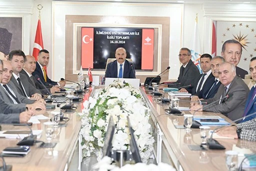 DSİ&rsquo;NİN YATIRIMLARI DEĞERLENDİRİLDİ