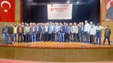 EĞİTİM-BİR-SEN&rsquo;DE 6. OLAĞAN GENEL KURUL YAPILDI