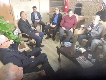 EĞİTİM-BİR-SEN&rsquo;E TEBRİK ZİYARETİ