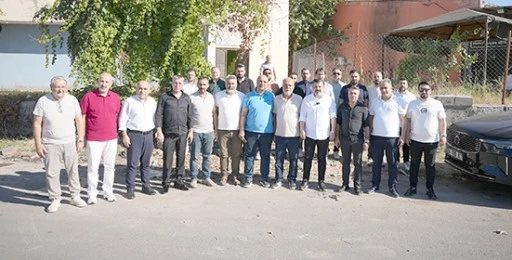 EK SANAYİ SİTESİ Y&Ouml;NETİMİNDEN FERDİ KURT&rsquo;A DESTEK