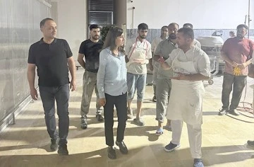 EKMEK &Uuml;RETİM FABRİKASINA GECE YARISI DENETİMİ