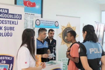 EMNİYET, &Uuml;NİVERSİTEDE STAND A&Ccedil;TI