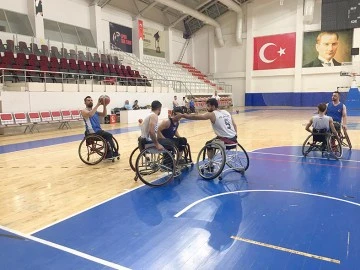 ENGELLİ BASKETBOLCULAR ANTALYA 'YA HAZIRLANIYOR