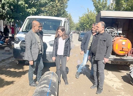 EŞ BAŞKAN S&Ouml;N&Uuml;K &ldquo;ALTYAPI SORUNLARINI &Ccedil;&Ouml;ZECEĞİZ&rdquo;