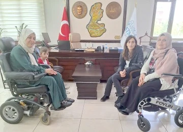 EŞ BAŞKAN S&Ouml;N&Uuml;K&rsquo;E ANLAMLI ZİYARET