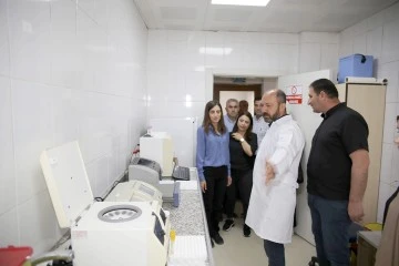 EŞ BAŞKAN S&Ouml;N&Uuml;K, HİZMET ALANLARINI ZİYARET ETTİ