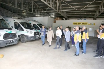 EŞ BAŞKAN S&Ouml;N&Uuml;K, HİZMETLERİ DENETLEDİ