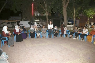 EŞ BAŞKAN S&Ouml;N&Uuml;K, KADINLARI DİNLEDİ