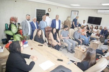 EŞ BAŞKAN S&Ouml;N&Uuml;K'TEN İL GENEL MECLİSİNE ZİYARET