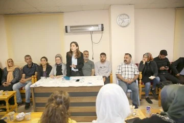 EŞ BAŞKAN S&Ouml;N&Uuml;K &ldquo;UYUŞTURUCU VE KADINA ŞİDDET İLE TOPYEKUN M&Uuml;CADELE EDECEĞİZ&rdquo;