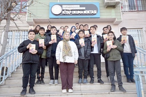 FEN LİSESİ &Ouml;ĞRENCİLERİ OKUMA NOKTASINDAYDI