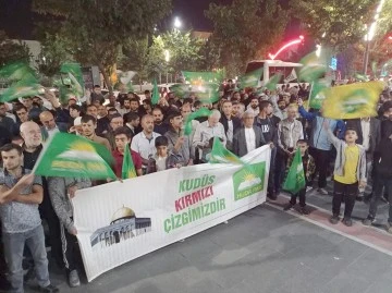 FİLİSTİN'E Y&Ouml;NELİK SALDIRILAR KINANDI