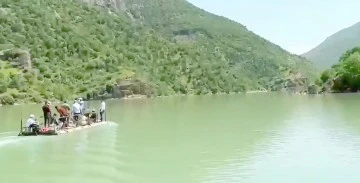 GARZAN &Ccedil;AYINDA SALLARLA TEKNE TURU YAPILDI