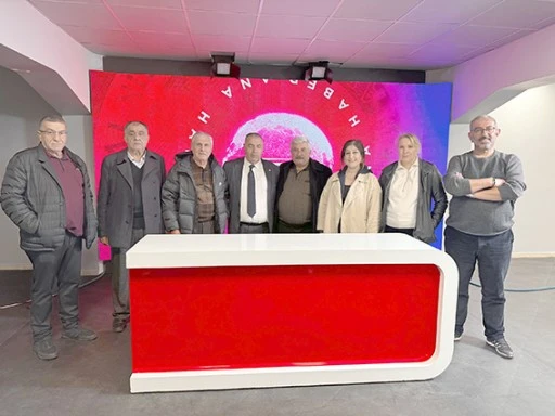 GAZETECİLER FEDERASYONU VE DERNEK BAŞKANLARI ROSE MEDYA GRUBU&rsquo;NU ZİYARET ETTİ