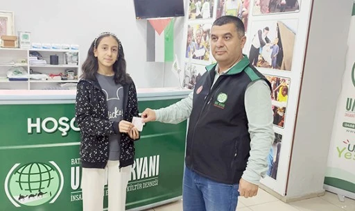 GAZZE İ&Ccedil;İN VERİLEN İLK BURS