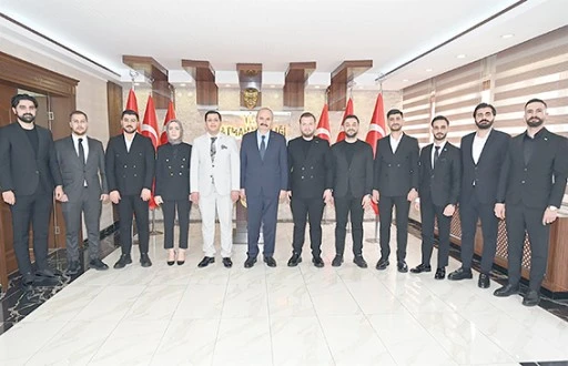 GEN&Ccedil; ASKON&rsquo;DAN VALİ CANALP&rsquo;A ZİYARET