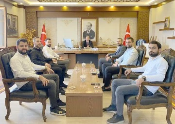 GEN&Ccedil; M&Uuml;SİAD'DAN KAYMAKAM&rsquo;A ZİYARET