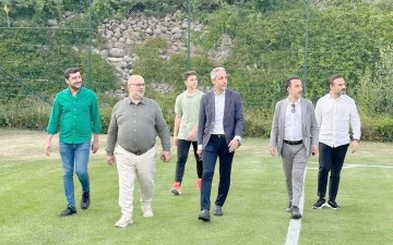 GENEL M&Uuml;D&Uuml;R BİLGİN, PETROLSPOR KAMPINI ZİYARET ETTİ