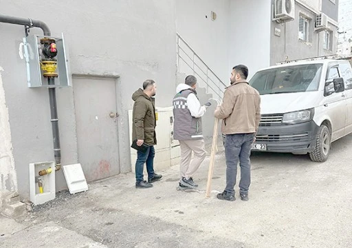 GERCÜŞ’TE İLK DOĞALGAZ VERİLDİ