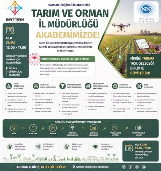 GİRİŞİMCİLİK AKADEMİSİ'NDE GİRİŞİMCİLERLE BULUŞUYOR