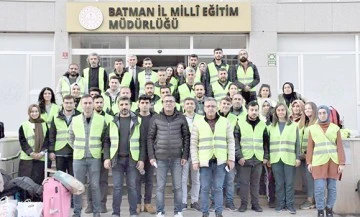 G&Ouml;N&Uuml;LL&Uuml; &Ouml;ĞRETMENLER HATAY&rsquo;A GİTTİ
