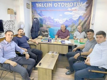 G&Ouml;N&Uuml;LL&Uuml;LERDEN İŞ ADAMLARINA ZİYARET