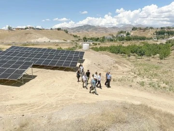G&Uuml;NEŞ ENERJİSİ PROJESİ İNCELENDİ