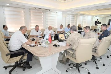 G&Uuml;VENLİK KOORDİNASYON TOPLANTISI YAPILDI