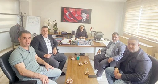 HAK İŞ&rsquo;TEN BELEDİYEYE ZİYARET