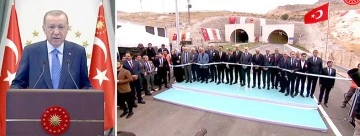 HASANKEYF T&Uuml;NELİNİN A&Ccedil;ILIŞI YAPILDI