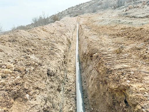 HİSAR K&Ouml;Y&Uuml; İ&Ccedil;ME SUYU ŞEBEKESİ YENİLENDİ
