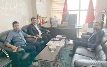 H&Uuml;DA PAR'DAN EMEKLİLER DERNEĞİNE ZİYARET