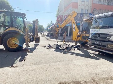 İ&Ccedil;ME SUYU ANA HAT ARIZASINA ANINDA M&Uuml;DAHALE