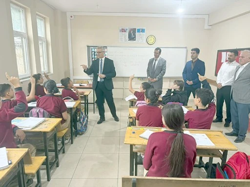 İL MÜDÜRÜ CİĞER’DEN SASON’DA OKUL ZİYARETLERİ