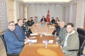 İL&Ccedil;E AV KOMİSYONU TOPLANDI