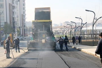 İLK 10 AYDA 95 BİN TONA YAKIN ASFALT SERİMİ GER&Ccedil;EKLEŞTİ