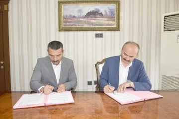 İŞ BİRLİĞİ PROTOKOL&Uuml; İMZALANDI