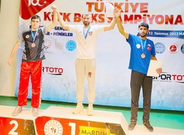 İSLAM UCAN T&Uuml;RKİYE ŞAMPİYONU OLDU