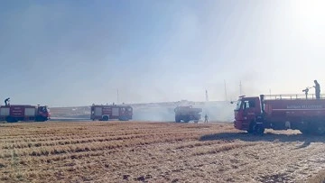 İTFAİYE EKİPLERİ ANIZ YANGINLARI İ&Ccedil;İN TEYAKKUZDA