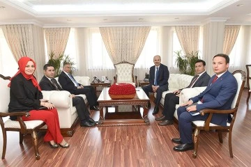 İZDES HEYETİ VALİ CANALP&rsquo;I ZİYARET ETTİ