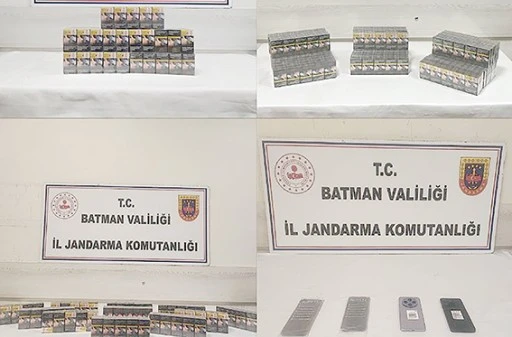 KA&Ccedil;AK TELEFON VE SİGARALARA EL KONULDU
