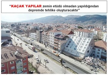&ldquo;KA&Ccedil;AK YAPILAŞMAYA KARŞI M&Uuml;CADELE KARARLILIKLA S&Uuml;RD&Uuml;R&Uuml;LECEK&rdquo;